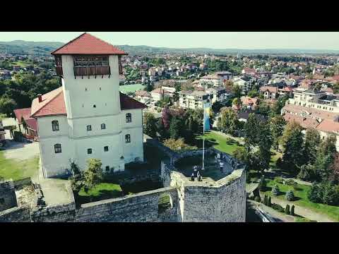 Grdačac iz zraka  kula zmaja od Bosne !! Okt 2022