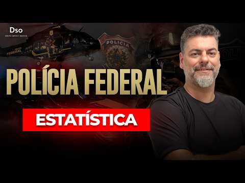Operação Polícia Federal: Aula de Estatística - com Prof. Rodrigo Mendonça!