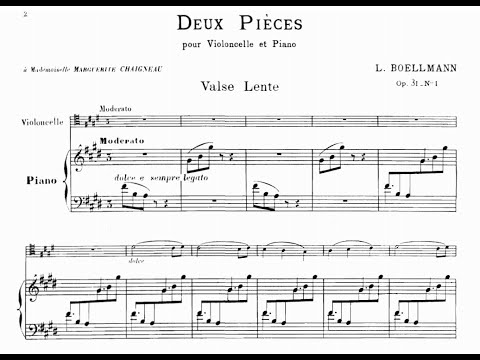 Léon Boëllmann - 2 Pièces, Op.31