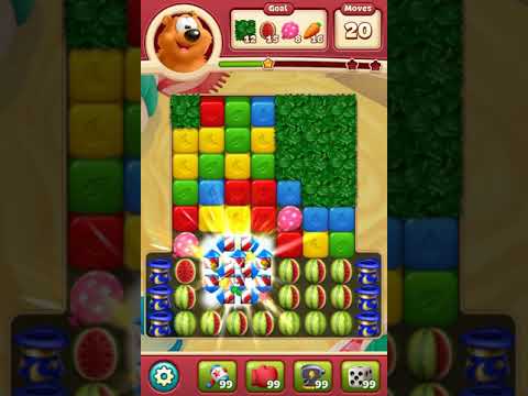 Toon Blast Level 3073 NO BOOSTERS - A S GAMING ✔️