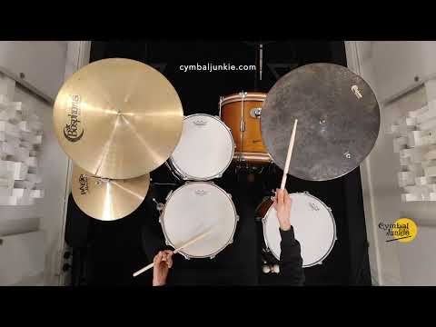 NEW Bosphorus 20" Painite ride (1644g) with video sound file image 8
