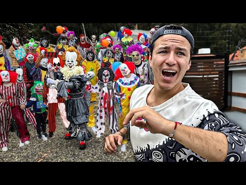 THE IT CLOWN INVADES @PARCERICO'S HOUSE with KILLER CLOWNS!!