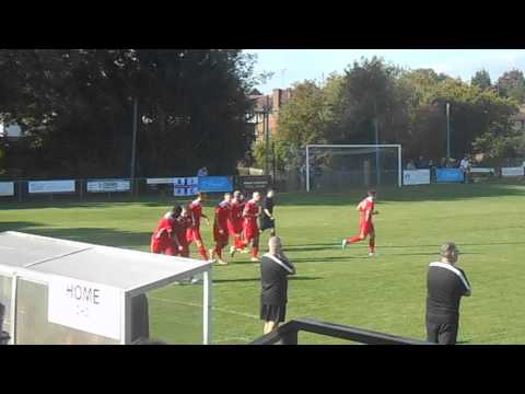 Horsham YMCA 2-2 Aveley.  Emirates FA Cup Second Qualifying Round.  Sat26Sep2015
