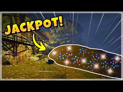 I Explored an Abandoned Mine and Hit the GEM JACKPOT In Gold Mining Simulator