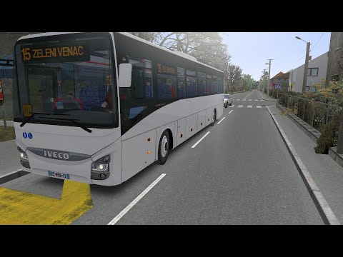 OMSI 2 Beograd Iveco Crossway Linija 15 Zeleni Venac