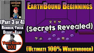 EarthBound Beginnings Walkthrough | Part 3 of 4 | Reindeer, Yucca Desert, Ellay | Video Games 101