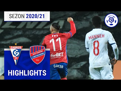 Górnik Zabrze - Raków Częstochowa 1:3 | SKRÓT | Ekstraklasa 2020/21 | 7. Kolejka