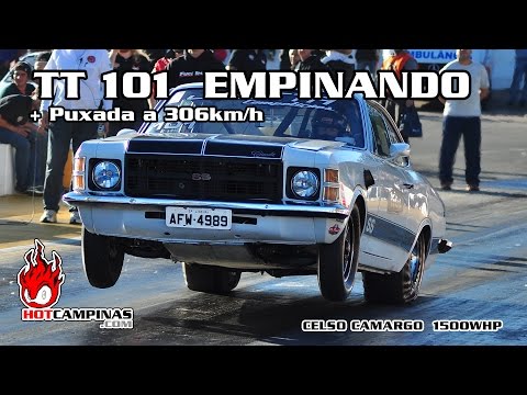 Opala TT 101 belas empinadas e  puxada a  306km/h