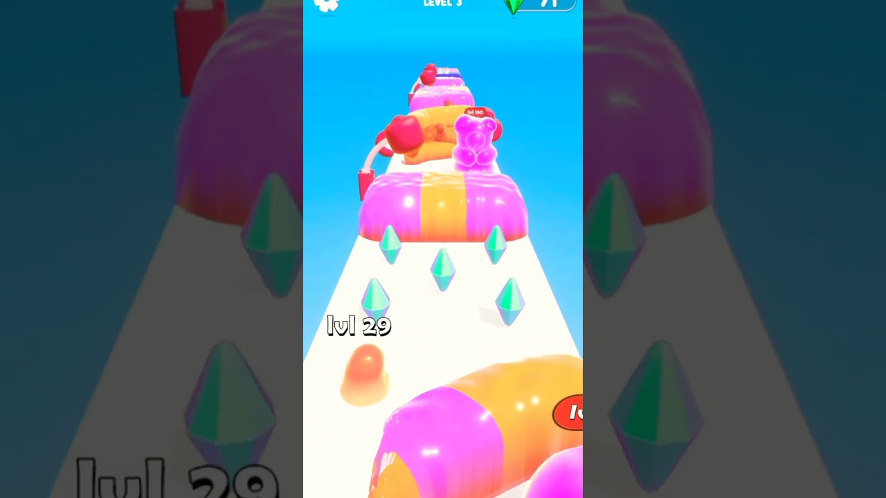 Jelly Raid Run level 3 #shorts