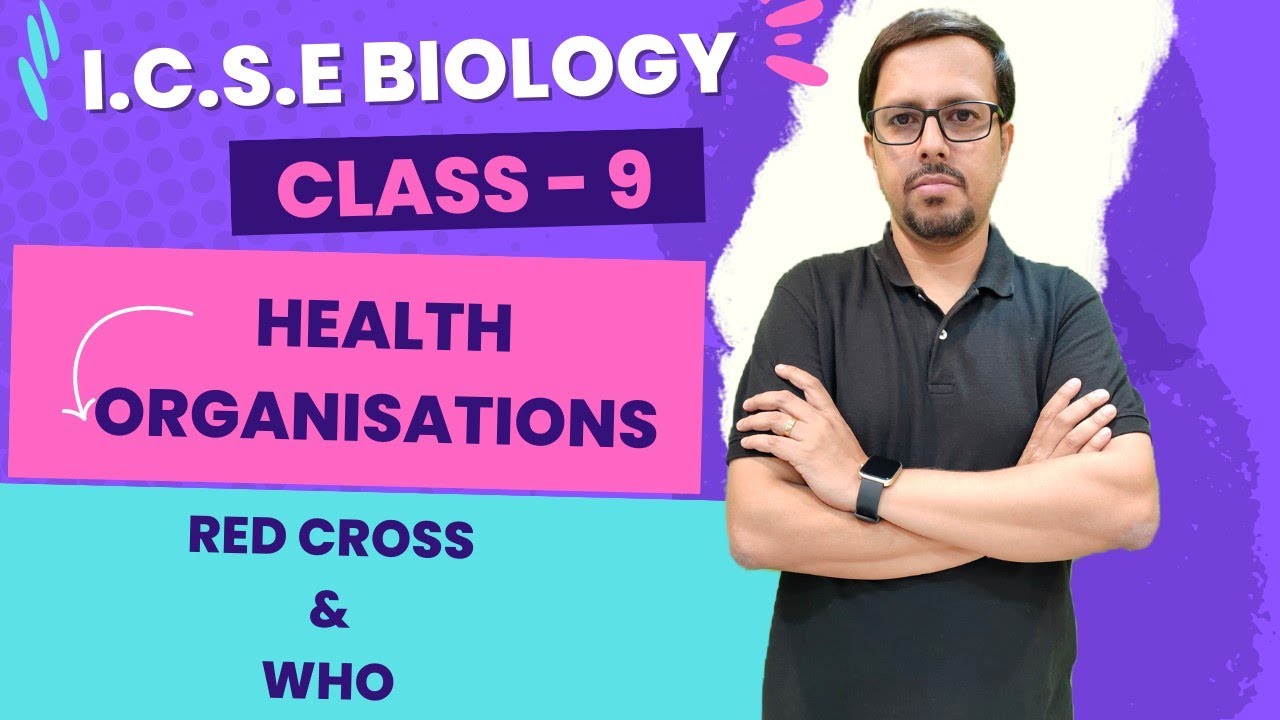 RED CROSS & WHO | HEALTH ORGANISATIONS | ICSE BIOLOGY CLASS 9