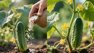 The Secret Fertilizer That Makes Cucumbers Grow Like Crazy!