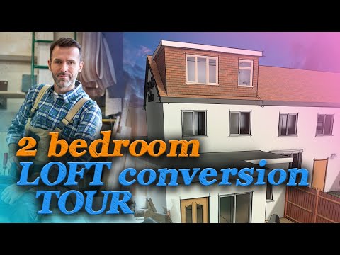 LOFT CONVERSION UK - 2 bedrooms loft conversion TOUR