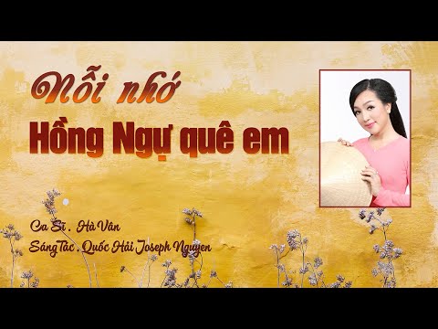 Nỗi nhớ hồng ngự quê em - Hà Vân