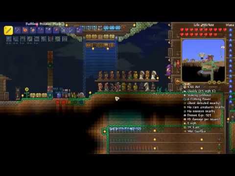 Boss area & nimbus rod! Brian & Alex tackle Terraria, Part 25