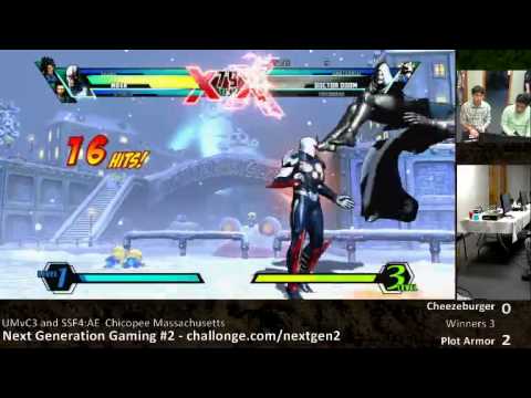NGG002 UMvC3 Cheeseburger Vs. Plot Armor