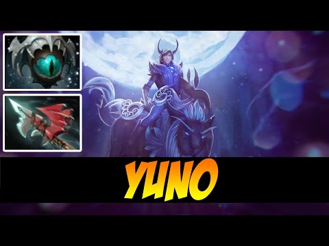 Yuno 8800MMR Plays Luna WITH SKADI AND HURRICANE PIKE - Dota 2