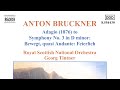 Bruckner - Adagio (1876) to Symphony No  3 in D minor - Tintner, RSNO (1998)