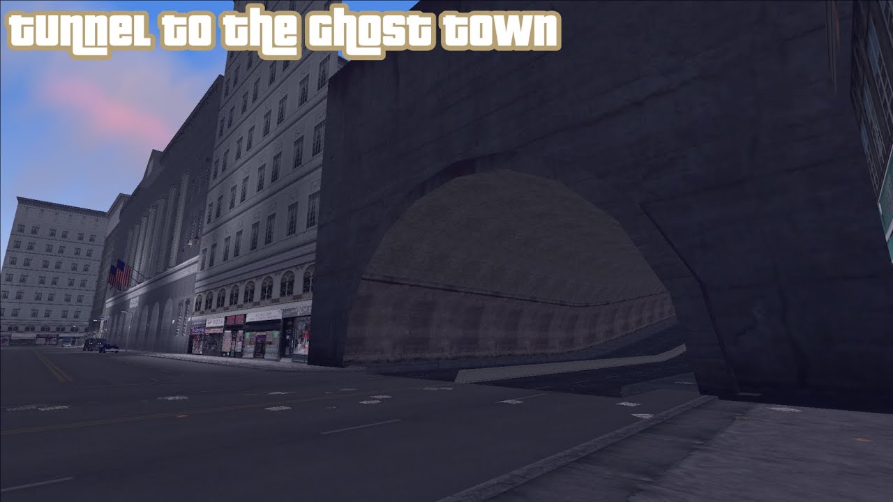 Tunnel To The Ghost Town - GTA III Mod Showcase
