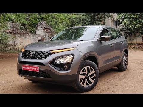2020 Tata Harrier Sparkle Cocoa Colour - Walkaround Video | AutoTrend !!