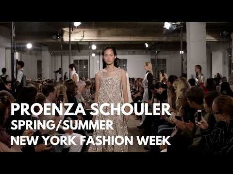 PROENZA SCHOULER | Spring Summer | New York Fashion Week NYFW | tooStylish Fashion Show Review [4K]
