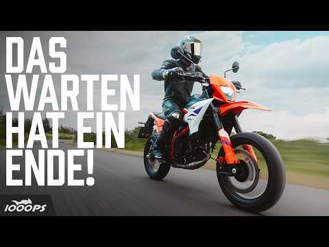 ENDLICH! Die günstige Supermoto KTM 390 SMC R im Test!