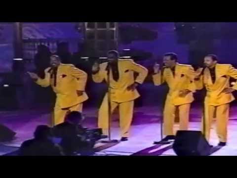 The Temptations and the Four Tops, with the 1992 Disney All-American Marching Band Disneyland Paris