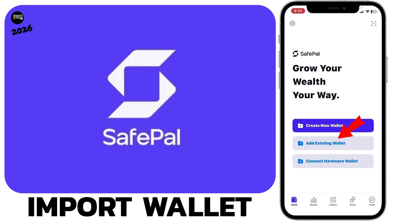 How to Import Wallet in SafePal (Step-by-Step 2026 Guide)?