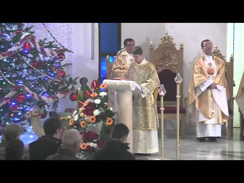 Iasi (catedrala): Liturghia din noaptea de Craciun (25 decembrie 2014)