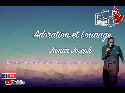 Jezi mwen renmen ou, se ou ki Sovè m | Mwen gen yon bon zanmi | Jamar Joseph |  Adoration et Louange