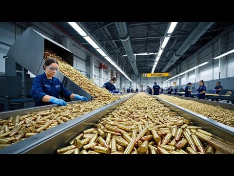 How Millions of Bullets Are Manufactured Daily | Inside Ammunition Factory