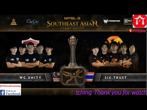 [LIVE] MPGLSeason 8:2016 Southeast Asian Championship-  WarriorsGaming.Unity Vs Signature.Trust