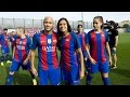 Barça and Barça: men's team and women's team stronger together!