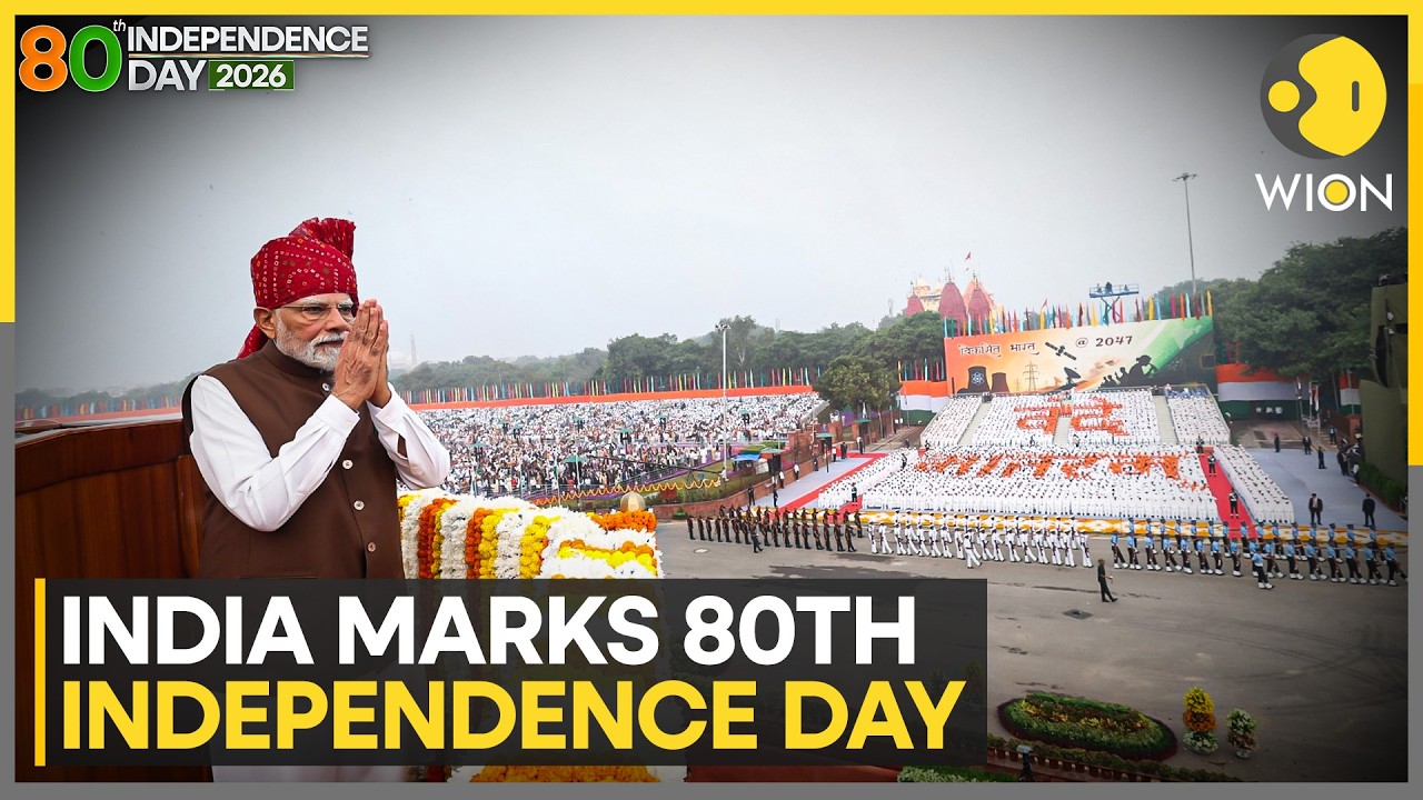 Independence Day 2026: PM Modi Celebrations From Red Fort | WION News