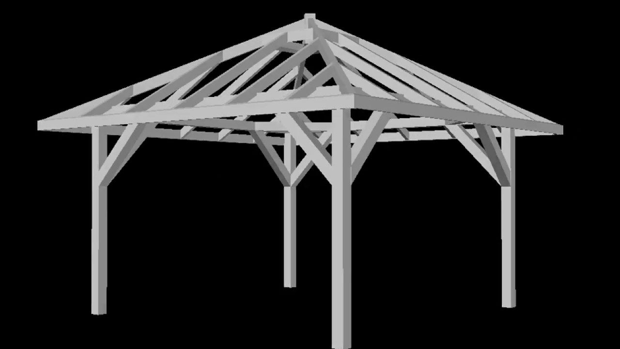 Altana na rzucie kwadratu - konstrukcja