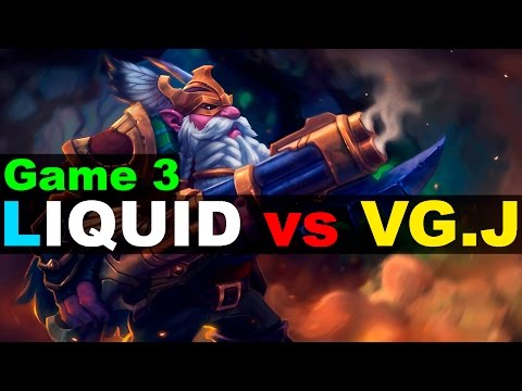 Miracle Elusive Sniper | LIQUID vs VG.J Game 3 | Highlights — Dota 2 (2017)