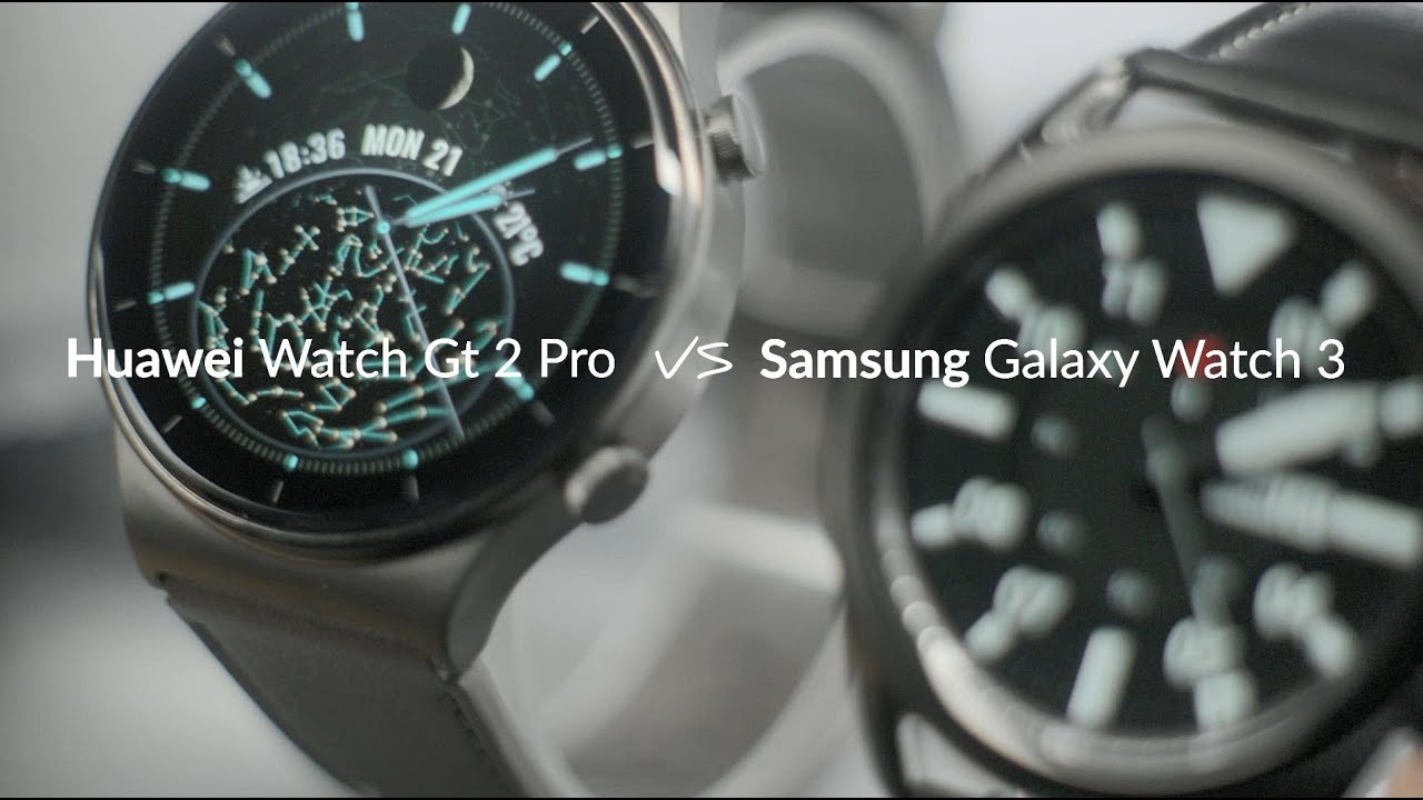 HUAWEI WATCH GT 2 Pro VS Samsung Galaxy Watch 3: Best Smartwatch 2020!
