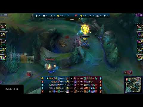 🔹[FNCR] Rabble🔹Schuhba -VS- 🔸Innaxe🔸[IW] Grzybek - LoL Ranked Replay