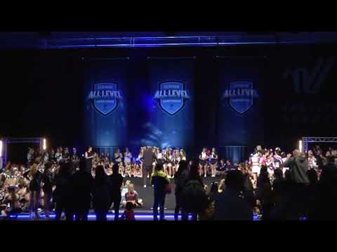 German All Level Championship Süd-Ost 2018 - Siegerehrung - Young Cats 2. Platz