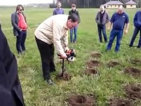 Wiertnica spalinowa do gleby  NUTOOL NPHD49