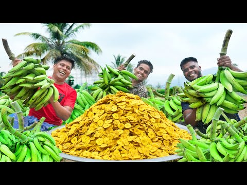 BANANA CHIPS |Yummy Kerala Banana Chips Recipe | Kerala Street Food Recipe