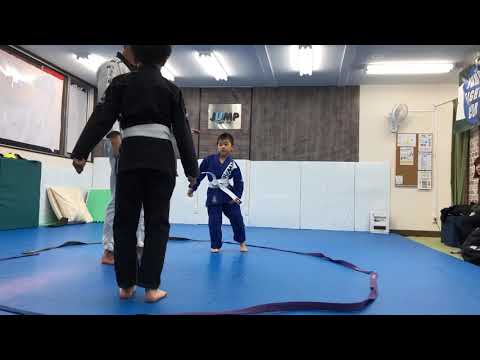 キッズ2クラス 立技スパーリング