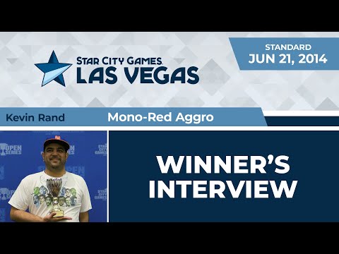 SCGVEGAS: Winner's Interview - Kevin Rand | Standard