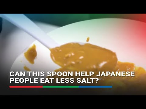 Can this spoon help Japanese people eat less salt? ABS-CBN News