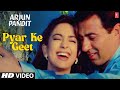 Pyar Ke Geet Full Video Sunny Deol Juhi Chawla Abhijeet Alka Yagnik Arjun Pandit