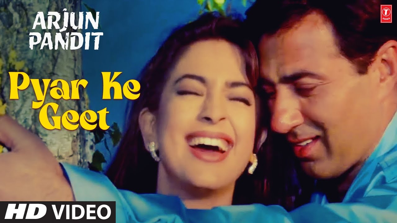 Pyaar Ke Geet Ye Dil Jo Gaane Lagaa Lyrics  | Arjun Pandit | Sunny Deol, Juhi Chawla | Abhijeet Bhattacharya, Alka Yagnik | Dilip Sen, Sameer Sen