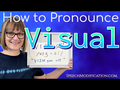 How to Pronounce Visual and other words with /ʒ/