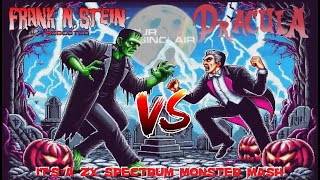 Frank N Stein VERSUS Dr. Acula!  It's a Halloween ZX Spectrum MONSTER MASH on Our Sinclair 113!