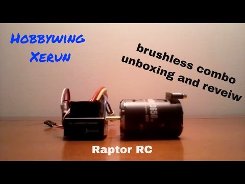Hobbywing Xerun brushless system combo unboxing and first thoughts