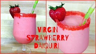 HOW TO MAKE A STRAWBERRY DAIQUIRI