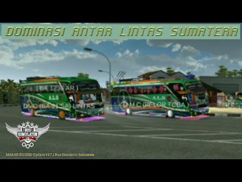 dominasi mabar BUSSID antar lintas sumatera! Bus Simulator Indonesia #bussimulatorindonesia